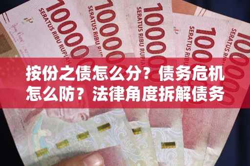 武汉按份之债怎么分？债务危机怎么防？法律角度拆解债务分配与风险自保指南