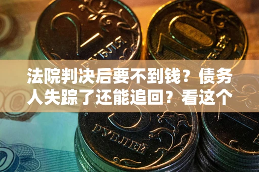 武汉法院判决后要不到钱？债务人失踪了还能追回？看这个方法！