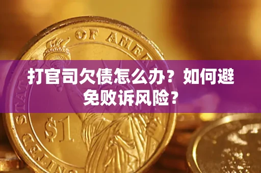武汉打官司欠债怎么办？如何避免败诉风险？