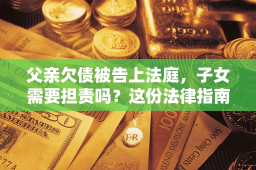 武汉父亲欠债被告上法庭，子女需要担责吗？这份法律指南必须看完